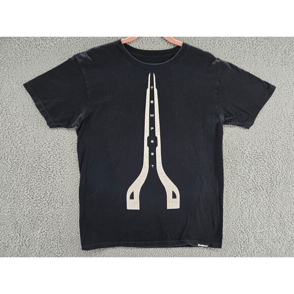 Mass Effect Shirt Mens Medium Andromeda Tempest Ship Logo Bioware Black Tee - Picture 1 of 6